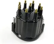Pertronix D651710 Black Male Cap for Flame-Thrower Marine Billet Distributor 8 Cylinder Engine