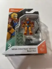 MEGA Construx Heroes Masters of the Universe “BEAST MAN” 22 Pieces, NEW!