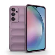 For Samsung Galaxy A55 5G Case Shielding Wavy Cover, Purple