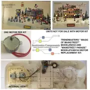Trendmasters "Magic Of Mainstreet" & "Mainstreet Parade" PARTS motor kit.