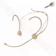 New Foldable 3.5mm Jack Head Headset Microphone for Wireless Mic System Recorder