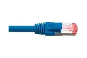 Hypertec 10m RJ45-RJ45 Cat6A 4 Pair LSZH Unshielded Patch Lead Blue