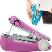 Stitchpal Sewing Tool, Stitchpal Portable Mini Single Thread Handheld, Quick Portable Mending Machine, Portable Sewing Machine For Beginners, Easy To Use And Fast Stitch Suitable (Pink)