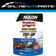 Nulon Petrol Engine Premium Mineral Top-Up Oil 900ML PPMTU-900 Ezy-Squeeze
