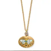 Brighton Garden's Splendour Bee Necklace NWT $98