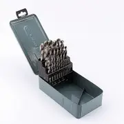High Quality 25Pcs Twist HSS Metal Drill Set Drilling Bit Tool 1-13mm New