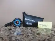 K&R Bridgestone Tire Pressure Gauge with Padded Case - New