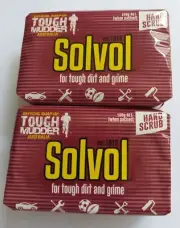 Solvol soap bars (twin pack) - Unopened - Tough Mudder edition - RARE