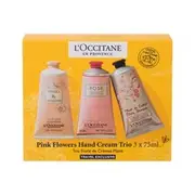 [L’occitane] L´occitane Set Pink Flowers Hand Cream Trio