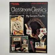 Leisure Arts Leaflet #2252 Classroom Classics Counted Cross Stitch Patterns 1992