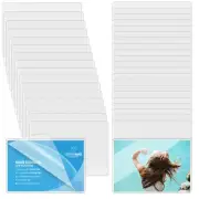 Thermal Laminating Pouches, 100 PCS Clear Sheets for Sealed 4X6 Inches Photo Car