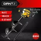 Giantz Post Hole Digger 82CC Petrol Drill Fence Borer 300mm Auger Extension Bits