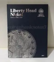 NEW Whitman Coin Folder: Liberty Head Nickels 1883-1912 / #9007