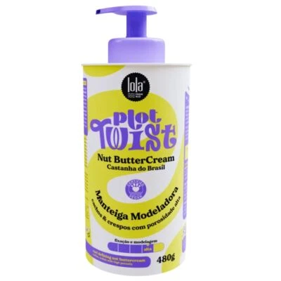 Plot Twist Vegan Hair Brazil Nut Best Modeling Butter Cream 480g Lola Cosmetics