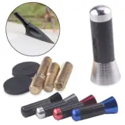 3.5cm Car Roof Mini Short Stubby Mast Antenna Accessories Decoration Silver (for: Toyota)
