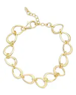 Argento Vivo Oval Link Bracelet