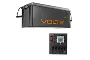 VoltX 12V 300Ah Lithium Battery + Switch Panel ON-OFF Control Box (Connect 12 Devices)