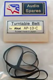 Turntable Belt for Akai AP-10-C Turntable