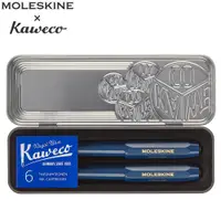 在飛比找PChome24h購物優惠-MOLESKINE x KAWECO聯名鋼筆原子筆組(含鋼筆