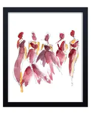 Ready2HangArt Organza Framed Print Wall Art