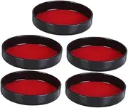Yardwe 5pcs Plastic Dice Cup Lid Dice Accessories with Interior Lining Easy Installation for Parties and Games Noise Reduction