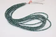Natural Loose Raw Blue Rough Diamond Beads 8 inches Strand Raw Beads for Jewelry