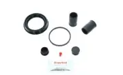 for JAGUAR XF 2008-2015 FRONT LorR Brake Caliper Seal Rebuild Repair Kit (for: Jaguar)