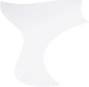 Kisangel 1Pc Transparent Guitar Pickguard Shield Creative Scratch Protection Sticker for Guitars Removable and Trace Design Lightweight Pet Material