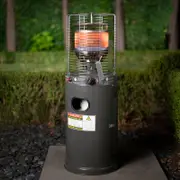 Jumbuck Charcoal Short Area Outdoor Gas Heater