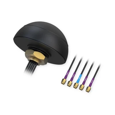 PR1KCL28 Teltonika Combo Quad Mobile/GNSS Roof SMA Antenna, 3m
