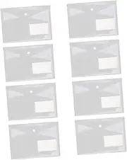 TEHAUX 20Pcs Document Folder Snap Button Closure Envelopes for Organizing Receipts and Business Cards Lightweight and Material