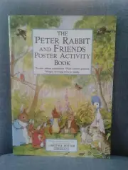 The Peter Rabbit And Friends Poster Activity Book Beatrix Potter F Warne NOS '95