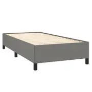 Bed Frame Dark Grey 107X203 Cm King Single Fabric King Single Bed Frames