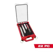 9" Metal Cutting Reciprocating Saw Blade Set 8 TPI Torch 22-Pack with Case