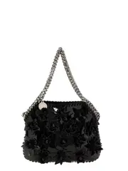 [Stella Mccartney] Stella Mccartney-Mini Borsa A Tracolla Vernice Alter Mat Fiori-Donna OS