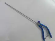 Laparoscopic Straight Needle Holder Jaw With Tungsten Carbide Ratchet Lock 5mm