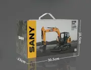 1/25 Scale SANY SY75C Compact Excavator Diecast Model Toy Collection Gift NIB