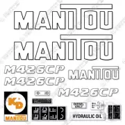 Fits Manitou M426CP Decal Kit Forklift - 7 YEAR 3M OUTDOOR VINYL!