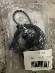 CODI Security Laptop Key Cable Lock A02001 New!
