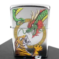 在飛比找momo購物網優惠-【Zippo】美系~Chinese Dragon-中國龍與虎