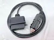 1m OBD2 Cigarette Lighter Female Connector Emergency Power Cable Battery Tool