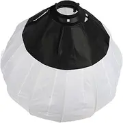 Lantern Softbox, 25.6 in / 65cm Soft Light Modifier, Quick Release 360° Light Diffuser Mount Latern Softbox for Video Continuous Light Live Video Light