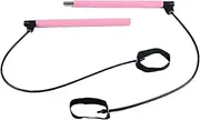 Pilates Fitness Kit, Weight Bar, Pilates Training Tool, Home Gym Bar Kit, Pilates Stretching Kit, Multi Exercise Bar, Pilates Resistance Stick for fe