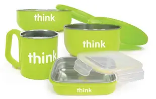 ThinkBaby BPA Free 無毒不銹鋼兒童餐具組不鏽鋼餐具組