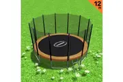 12ft Trampoline with Outer net Orange