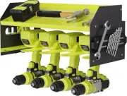 Drill Storage Rack,Power Tool Organizer Drill Holder Wall Mount, Drill Organizer