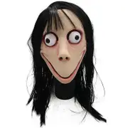 Momo Wig Head Mask - Perfect Halloween Cosplay Party Props