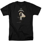 2001 A Space Odyssey Monolith T Shirt Mens Licensed Classic TV Show Black