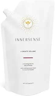 INNERSENSE Organic Beauty - Natural I Create Volume Hair Volumizing Lotion | Non-Toxic, Cruelty-Free, Clean Haircare (Refill Pouch, 32 fl oz | 946 ml)