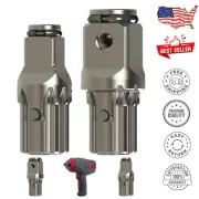 2-Piece Standard Anvil Set for 2236 Series Air Impact Wrenches - Polished Finish